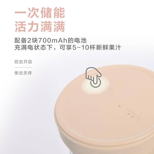 GREE 格力 便携 榨汁杯 果汁机 PCTG材质BP-3001Z 商品图8