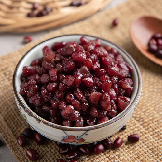 百钻蜜蜜豆500g即食红小豆红豆馅粽子颗粒饱满口感清甜