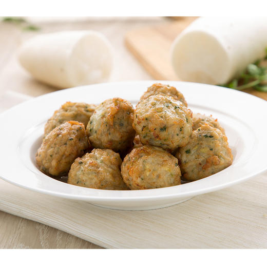 白萝卜猪肉丸外酥里嫩鲜香软糯