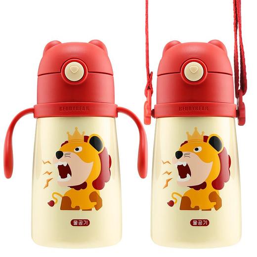 韩国杯具熊BEDDYBEAR浮雕儿童学饮保温杯BJX11 商品图1