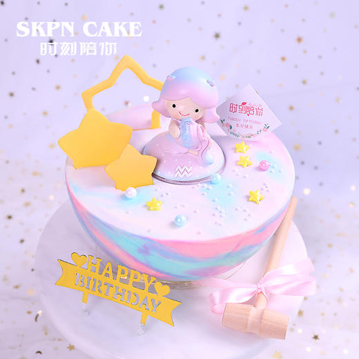【本月星座】水瓶座星球蛋糕【星座系列】 商品图2