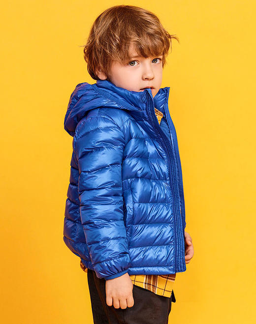 咕噜日记儿童经典款轻薄羽绒服YM001（实际出货口袋是隐形版哦） 商品图5