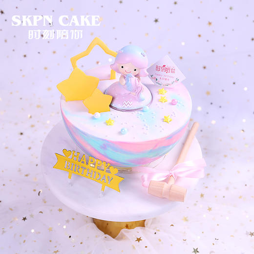 【本月星座】水瓶座星球蛋糕【星座系列】 商品图1