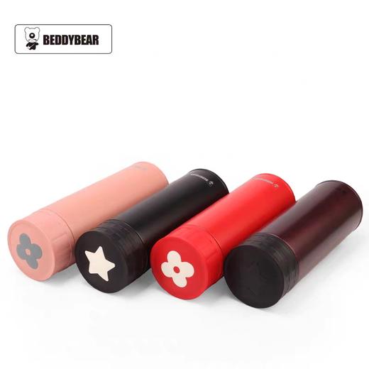 明星款杯具熊BeddyBear梅花五星保温杯BJX6 商品图3