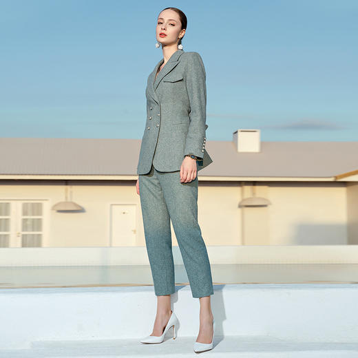 IWY/绿色西装套装A-CP783-1 商品图5