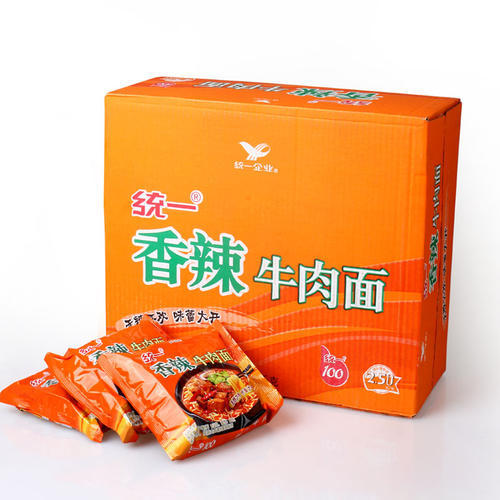 统一香辣牛肉面100gx24袋箱每包2208元一箱起批