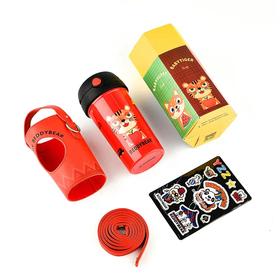 韩国杯具熊BEDDYBEAR新品酷儿系列儿童吸管保温杯BJX10
