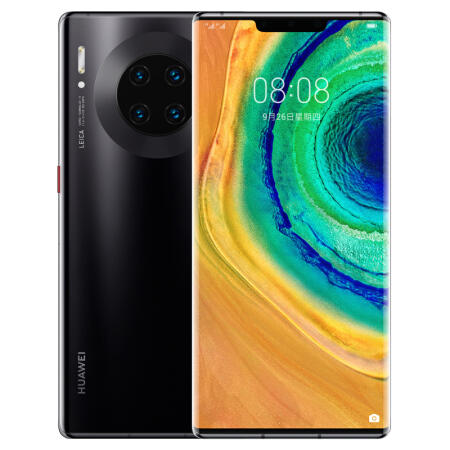 华为/HUAWEI Mate 30 Pro 5G版  8G+128G 亮黑色 商品图1