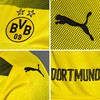SFS彪马正品1718多特蒙德主场球衣 短袖球迷版足球服男751670 01 商品缩略图3