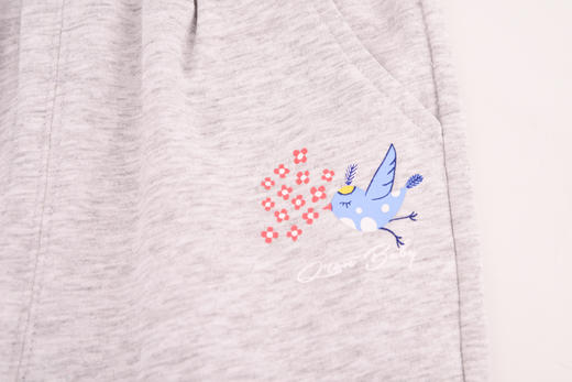 棉果果夏季女童休闲九分裤M222208220274 商品图2