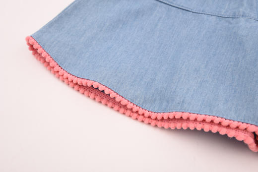 棉果果夏季女童裙式中裤短裤M222202220271 商品图8