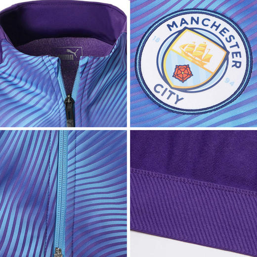 SFS彪马正品19-20曼城球员版比赛训练赛前出场服外套755823-16-29 商品图3