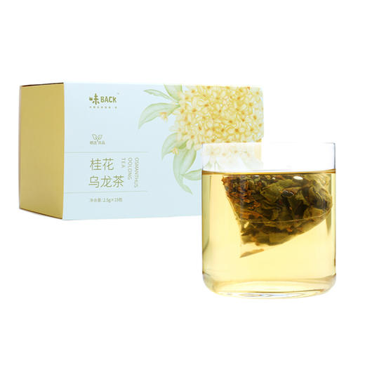 味BACK桂花乌龙茶15包|馥郁花香，入齿甘甜 商品图4