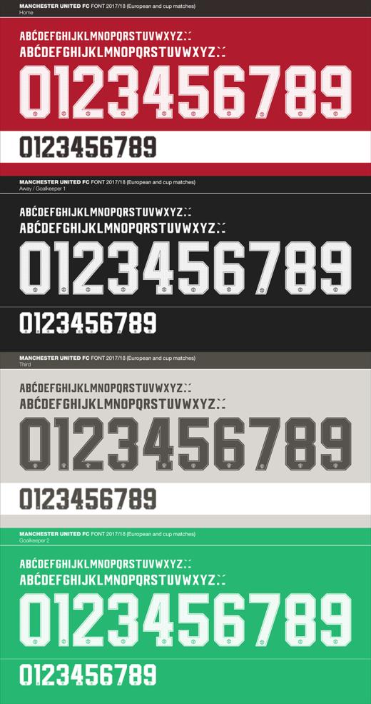 【印制风险自担】SFS18-19赛季曼联欧冠杯赛主场球员印号 多球员选项(非球衣链接） 商品图1