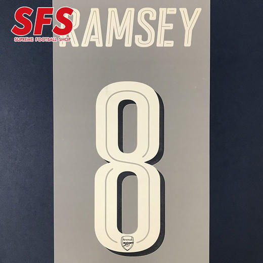 【印制风险自担】SFS 2016-2019赛季阿森纳欧冠杯赛主场客场印号 （非球衣链接） 商品图1