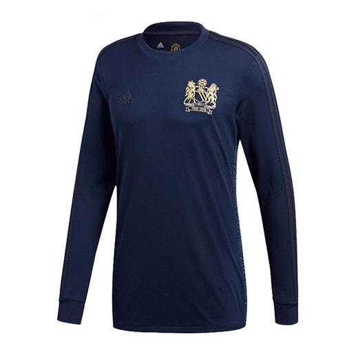 SFS阿迪达斯正品曼联欧冠50周年复古长袖球衣1968比赛服男 DN6901 商品图3