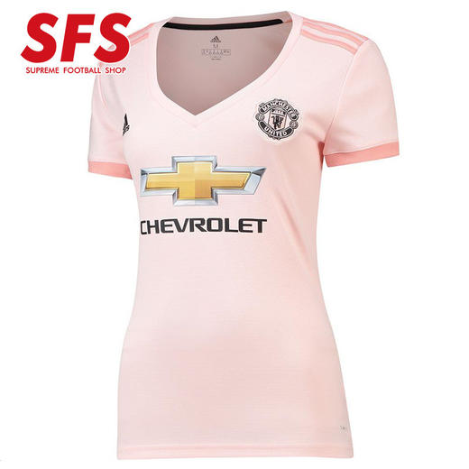 SFS阿迪达斯正品1819曼联客场女款球衣 短袖球迷版足球服男CG0085 商品图0