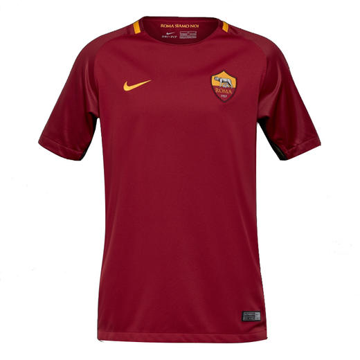 SFS耐克正品1718罗马主场大童球衣 儿童球迷服足球服847417-613 商品图4