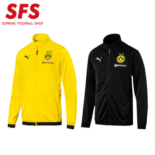 SFS彪马正品1819多特蒙德出场服 运动休闲长袖外套防风夹克753735 商品图0