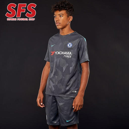SFS耐克正品1718切尔西第二客场大童球衣 儿童球迷版905539-061 商品图1