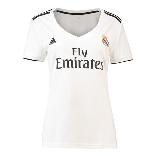 SFS 阿迪达斯正品1819皇家马德里主场女装足球服 女款球衣CG0545 商品图4