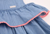 棉果果专享夏季女童圆领牛仔连衣裙M222702220261 商品缩略图5