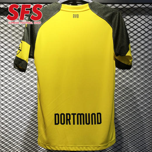 【送球员印号】SFS 彪马正品1819多特蒙德主场球衣 短袖球迷版足球服男753310-01 商品图2