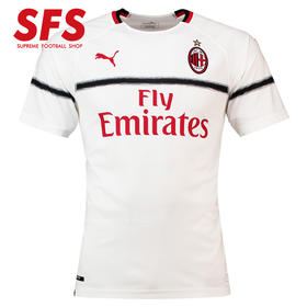 SFS彪马正品1819AC米兰客场球衣 短袖球迷版足球服男754426-03