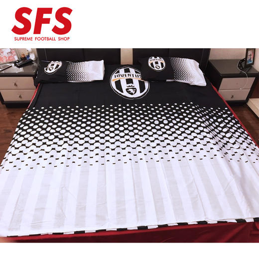 SFS尤文图斯正品球迷双人床二件套 床单枕头套球迷专属JV16-5044 商品图1