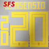 【印制风险自担】SFS：2018俄罗斯世界杯 西班牙主场/客场球员 印号系列 商品缩略图2