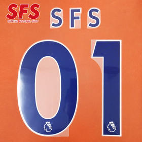 SFS 2019-2020赛季英超联赛 蓝色球员版印号 胶质 个性定制