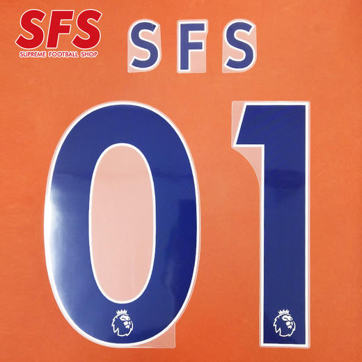 SFS 2019-2020赛季英超联赛 蓝色球员版印号 胶质 个性定制 商品图0