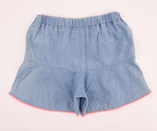 棉果果夏季女童裙式中裤短裤M222202220271 商品图3