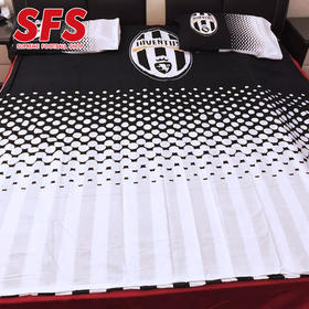 SFS尤文图斯正品球迷双人床二件套 床单枕头套球迷专属JV16-5044