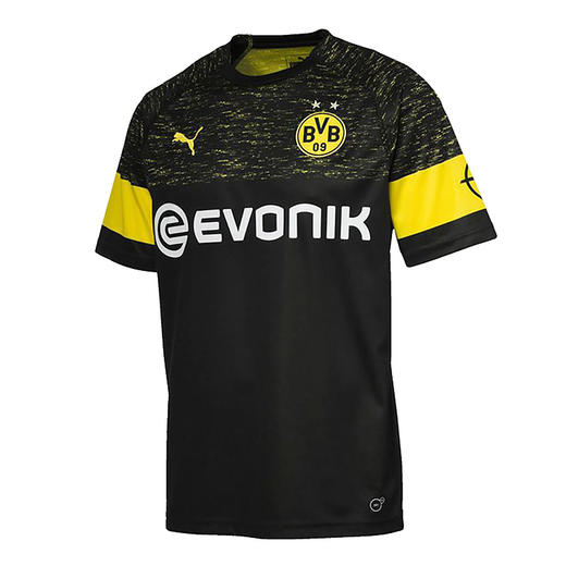 SFS彪马正品1819多特蒙德客场球衣 短袖球迷版足球服 753317-02 商品图4