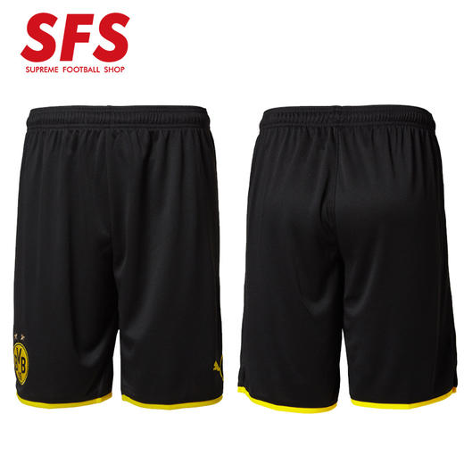 SFS彪马正品19-20多特蒙德主场客场球员短裤 运动足球裤755756 商品图1
