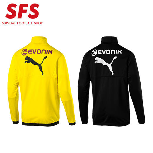 SFS彪马正品1819多特蒙德出场服 运动休闲长袖外套防风夹克753735 商品图1
