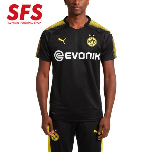 SFS彪马正品1718多特蒙德客场球衣 短袖球迷版足球服男751672-02 商品图2