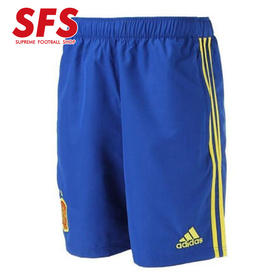 SFS阿迪达斯正品2016欧洲杯西班牙训练短裤足球比赛短裤 AI4856