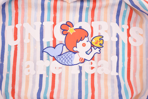 棉果果夏季女童条纹吊带连体衣M222724220269 商品图6