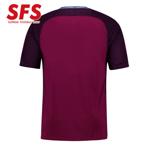 SFS耐克正品1718曼城客场球衣 短袖球迷版足球服男847260-667 商品图1