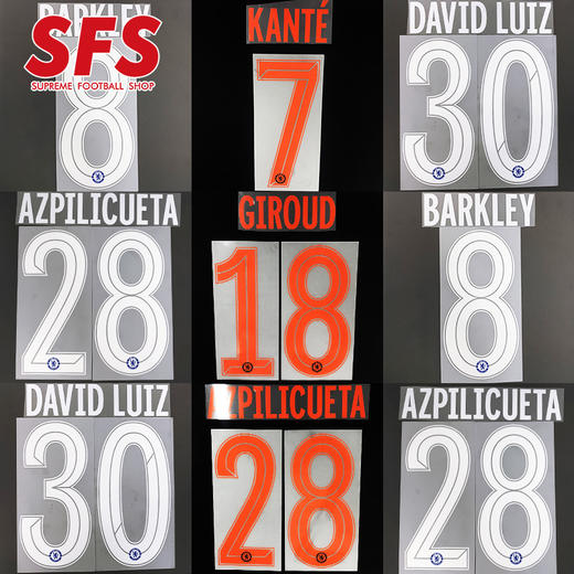 SFS 19-20-21-22切尔西球员版印号 欧冠足总杯联赛杯印号（非球衣链接） 商品图0