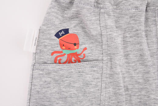 棉果果夏季男童中裤短裤M212202220295 商品图7