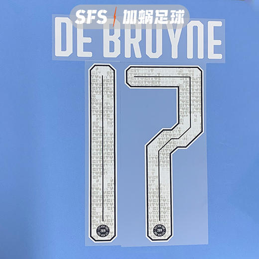 【印制风险自担】SFS 2019英超亚洲杯曼城中国行臂章 球员杯赛印号（非球衣链接） 商品图1