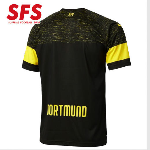 SFS彪马正品1819多特蒙德客场球衣 短袖球迷版足球服 753317-02 商品图1