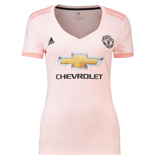 SFS阿迪达斯正品1819曼联客场女款球衣 短袖球迷版足球服男CG0085 商品图4