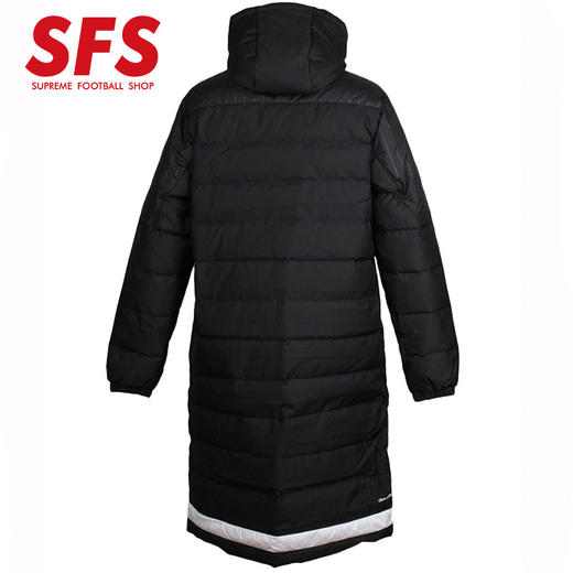 SFS阿迪达斯正品冬季新款运动连帽防风保暖长款足球羽绒服 AA6885 商品图1