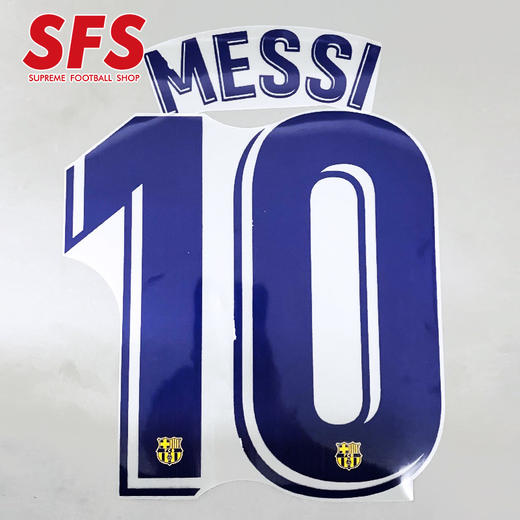 SFS 19-20巴萨客场/第二客场印号 联赛球员版印号（非球衣链接） 商品图1