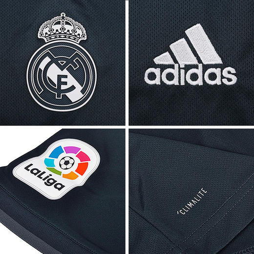 SFS阿迪达斯正品1819皇马客场球衣 短袖球迷版足球服连臂章CG0534 商品图3