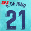 SFS 19-20巴萨客场/第二客场印号 联赛球员版印号（非球衣链接） 商品缩略图4
